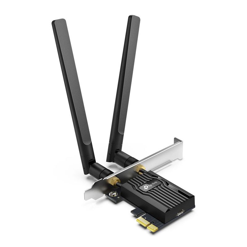 TP LINK - Adaptador TP-LINK PCIe Wi-Fi 6 y Bluetooth 5.2 AX3000 Archer TX55E