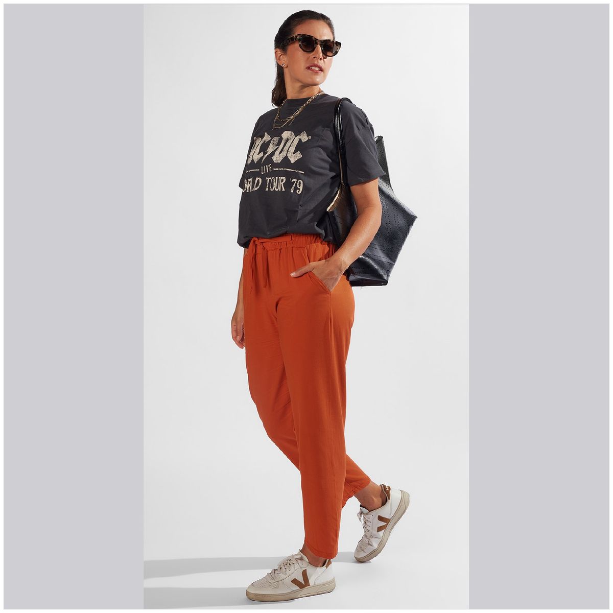 SOLO LEGGINGS - Pantalon Casual Chalis primavera verano Solo Basics