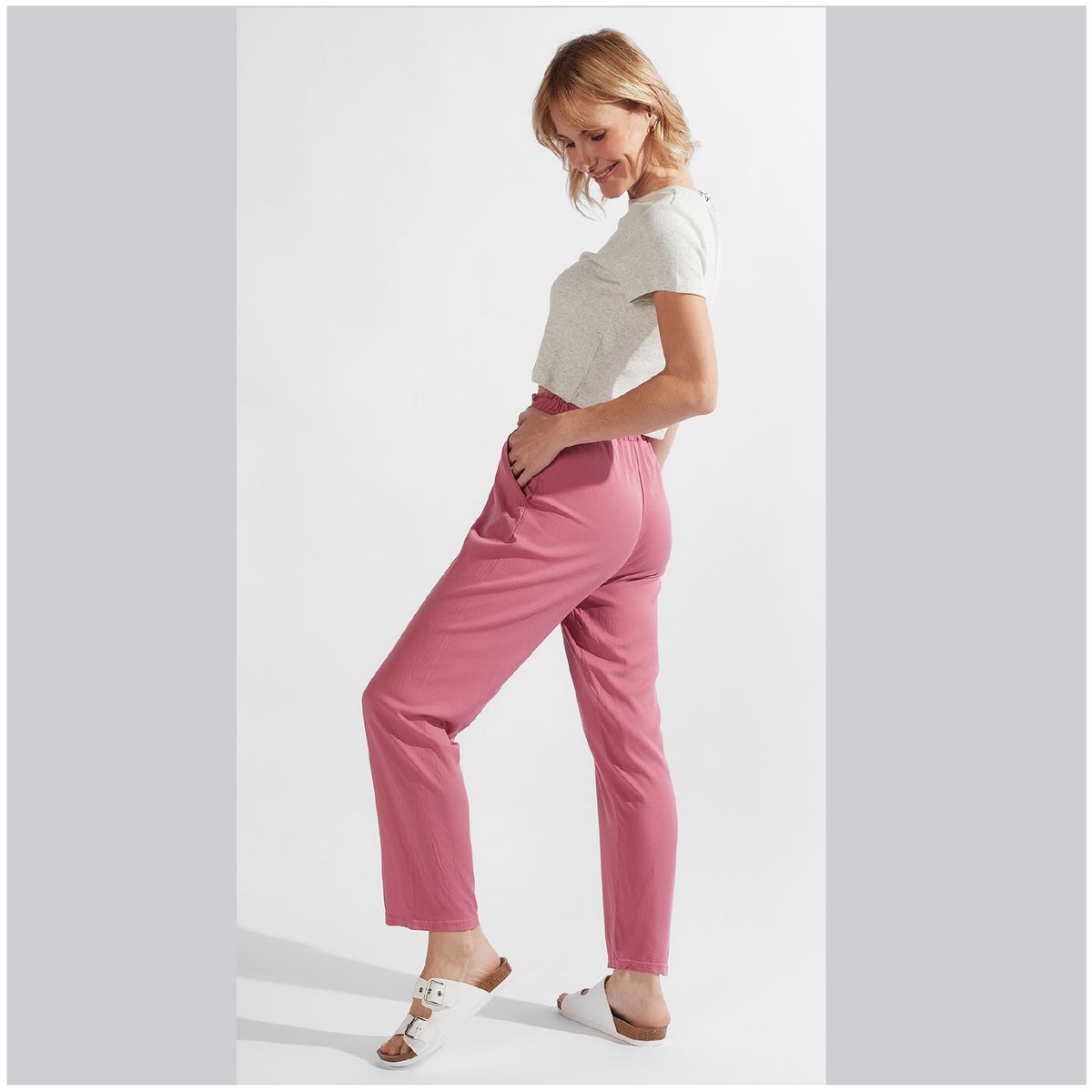 SOLO LEGGINGS - Pantalon Casual Chalis primavera verano Solo Basics