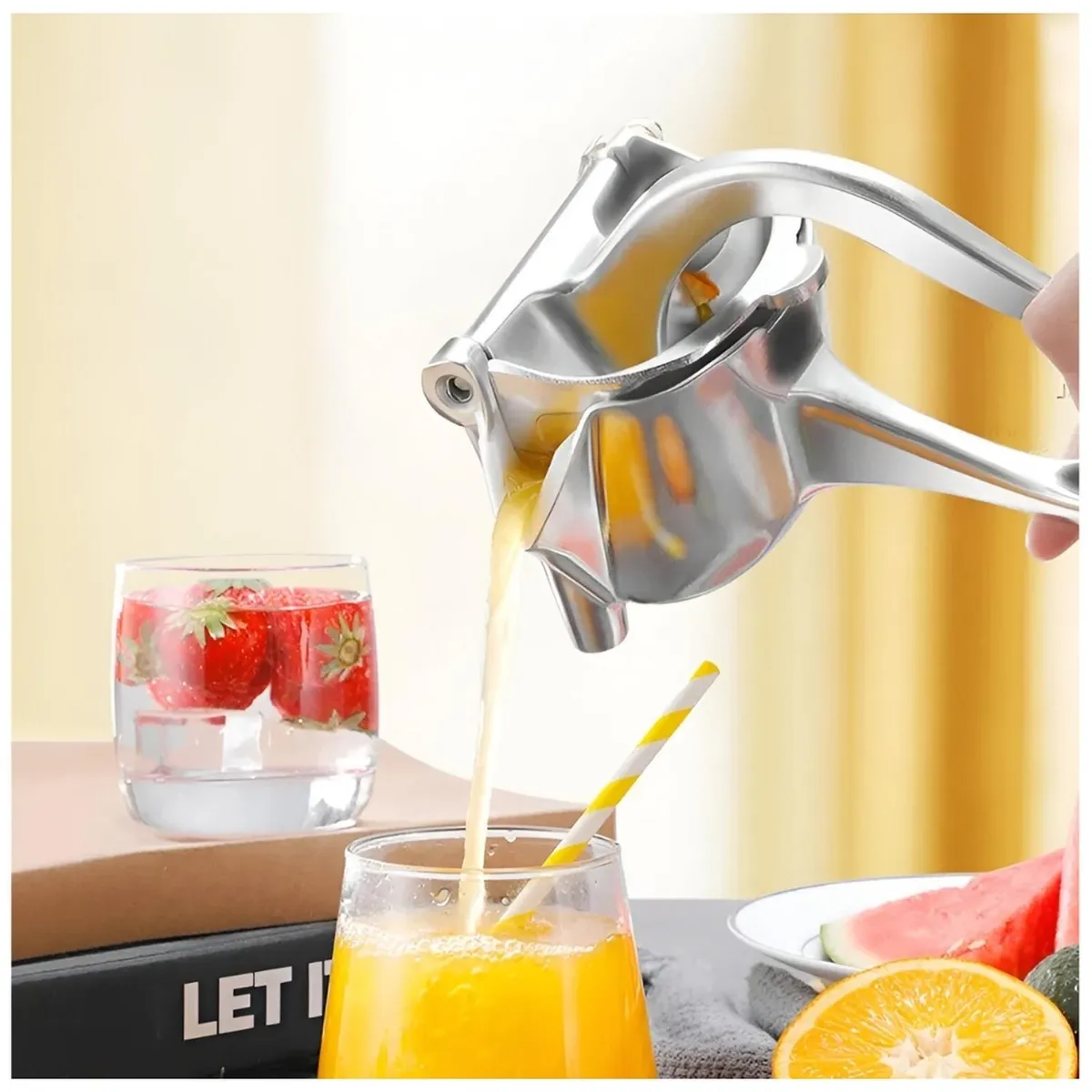 MINARI - Exprimidor Manual de Naranja y Frutas EM45