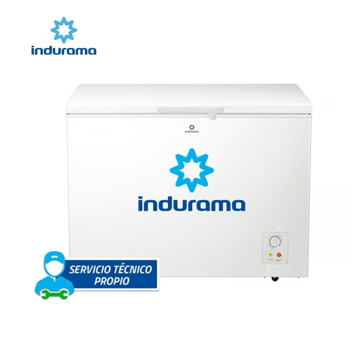 INDURAMA - Congeladora Indurama de 297L Blanco - CI-320BL