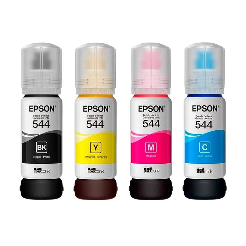 GENERICO - PACK 4 TINTAS EPSON 544 - ORIIGINALES