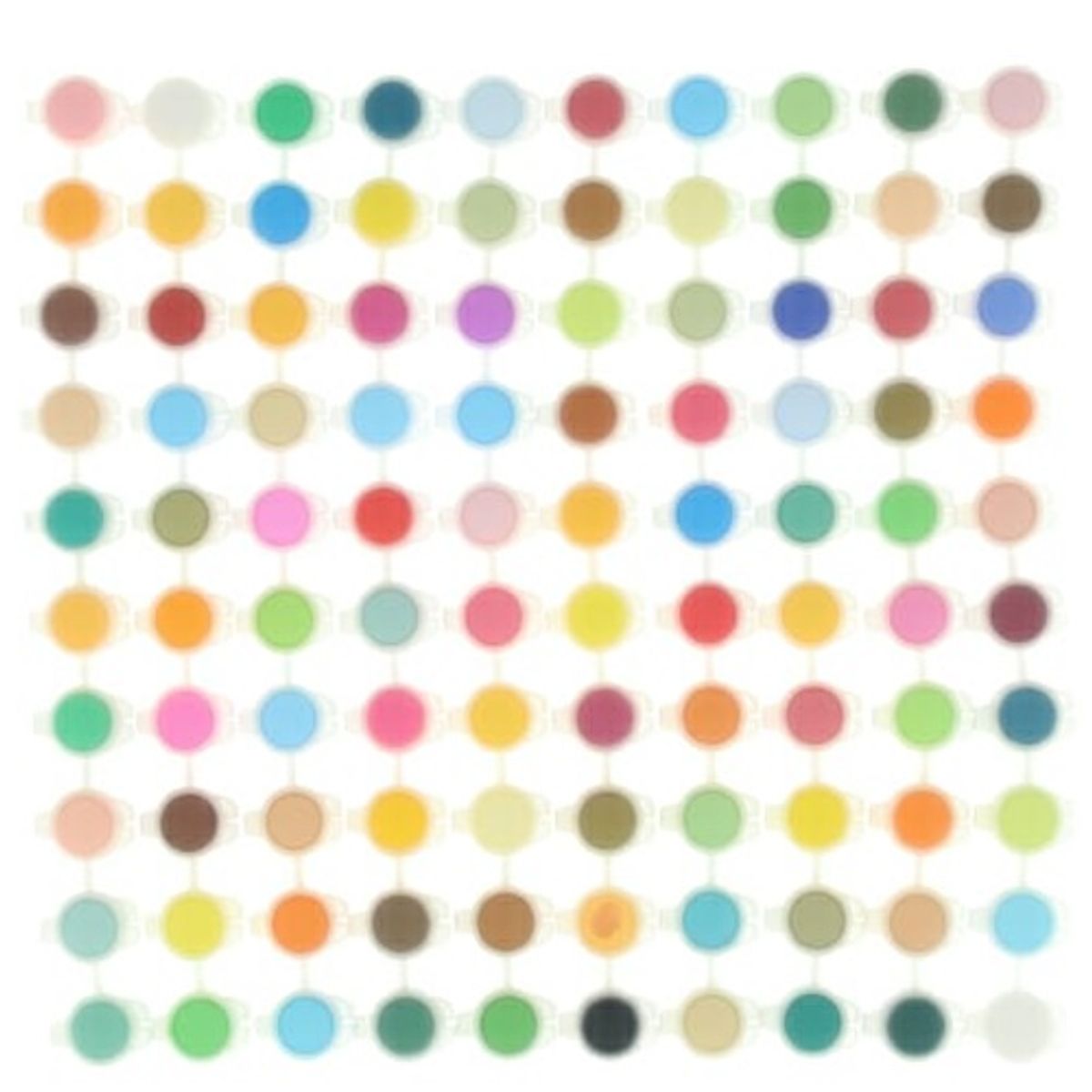 GENERICO - PINTURAS ACRILICAS 100 UNIDADES 3ML