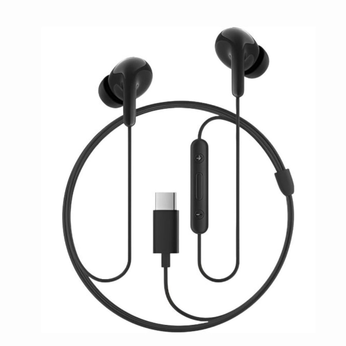 XIAOMI - Audifono Xiaomi Tipo C Con Control de Volumen Negro Original