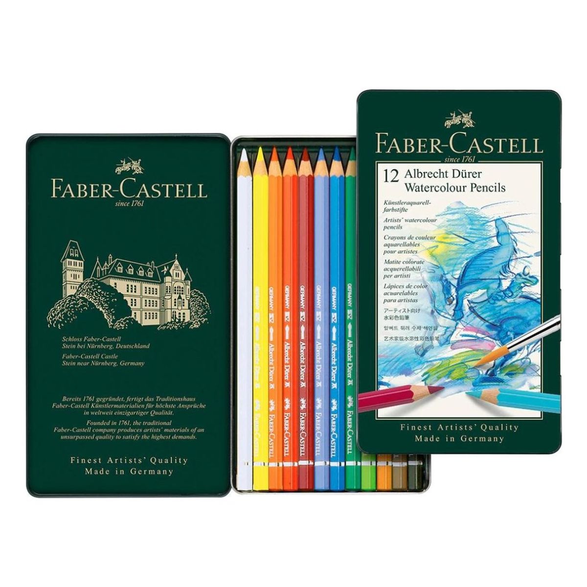 FABER-CASTELL - Colores Acuarelables Albrecht Dürer x 12