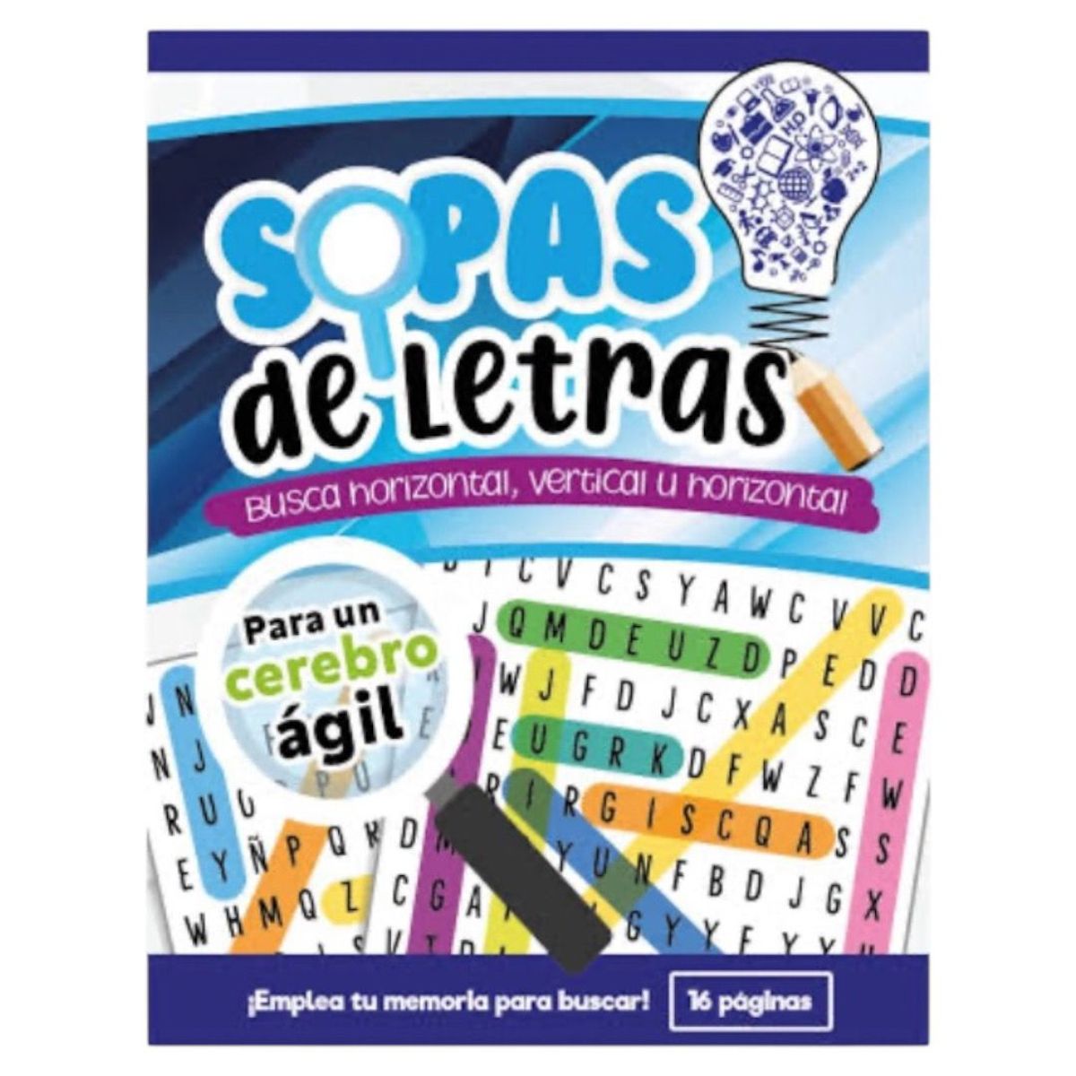 GENERICO - Pack x 2 sopas de letras