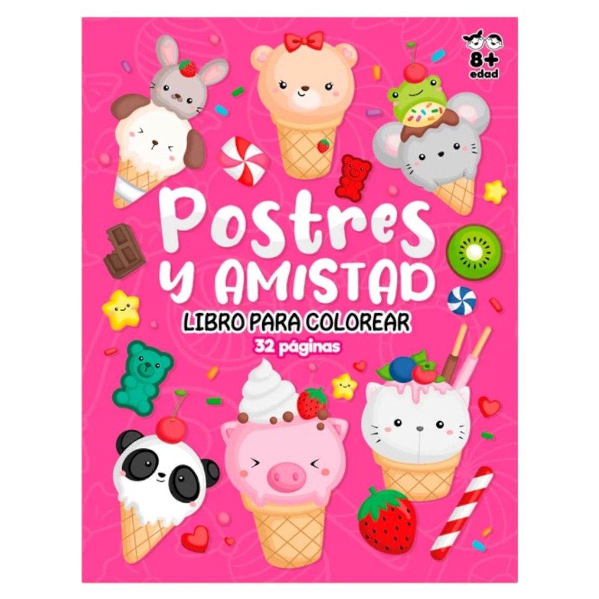 GENERICO - Pack x 2 libros para colorear niñas