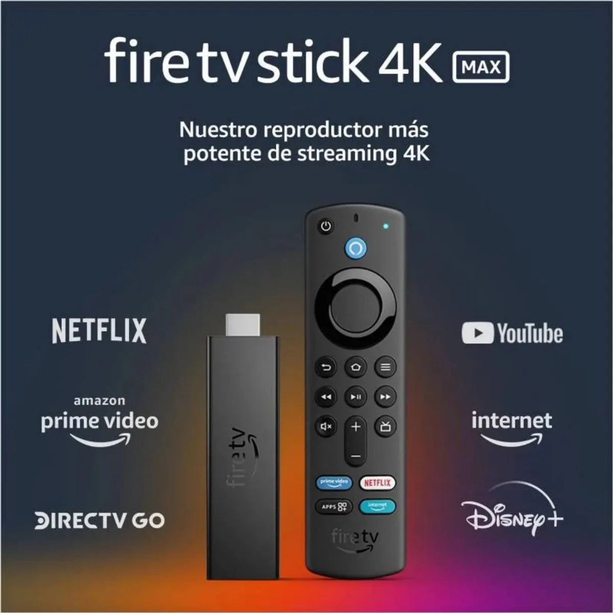 AMAZON - Amazon Fire Tv Stick 4k con Alexa