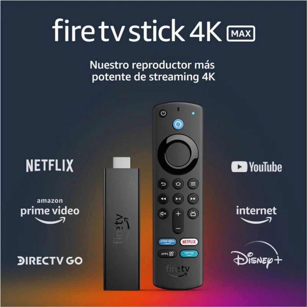 AMAZON - Amazon Fire Tv Stick 4k con Alexa