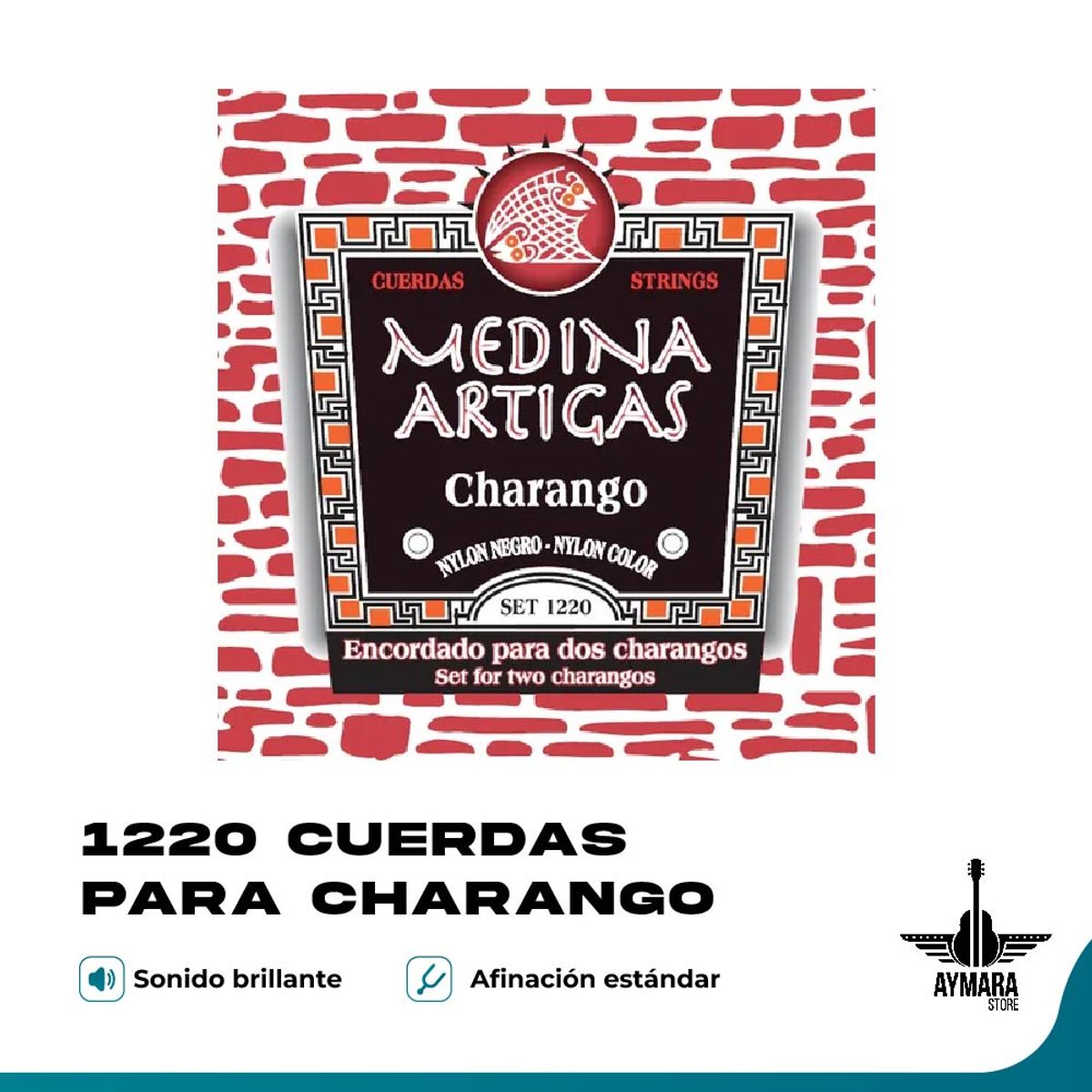 GENERICO - Medina Artigas 1220 - Cuerdas para Charango