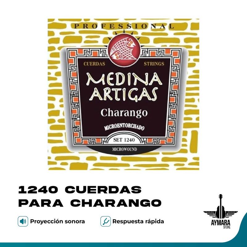 GENERICO - Medina Artigas 1240 - Cuerdas para Charango