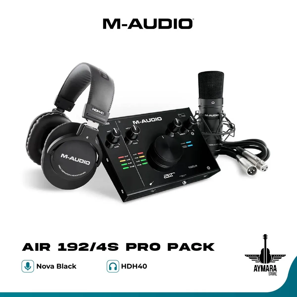 M AUDIO - M-Audio AIR 1924S Pro Pack - Studio