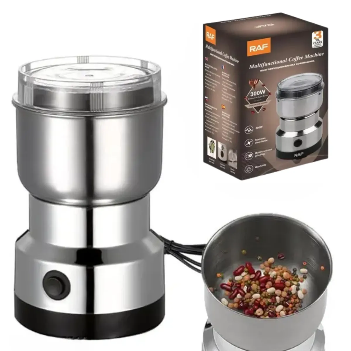 OEM - RAF - Molino De Café Eléctrico Multifuncional