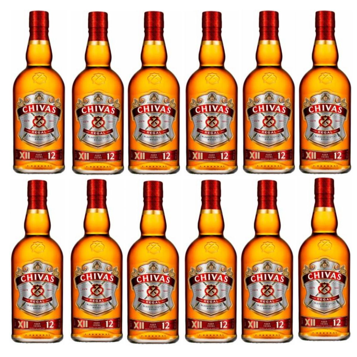 CHIVAS REGAL - Whisky Chivas Regal 12 años 700ml - 12 UND