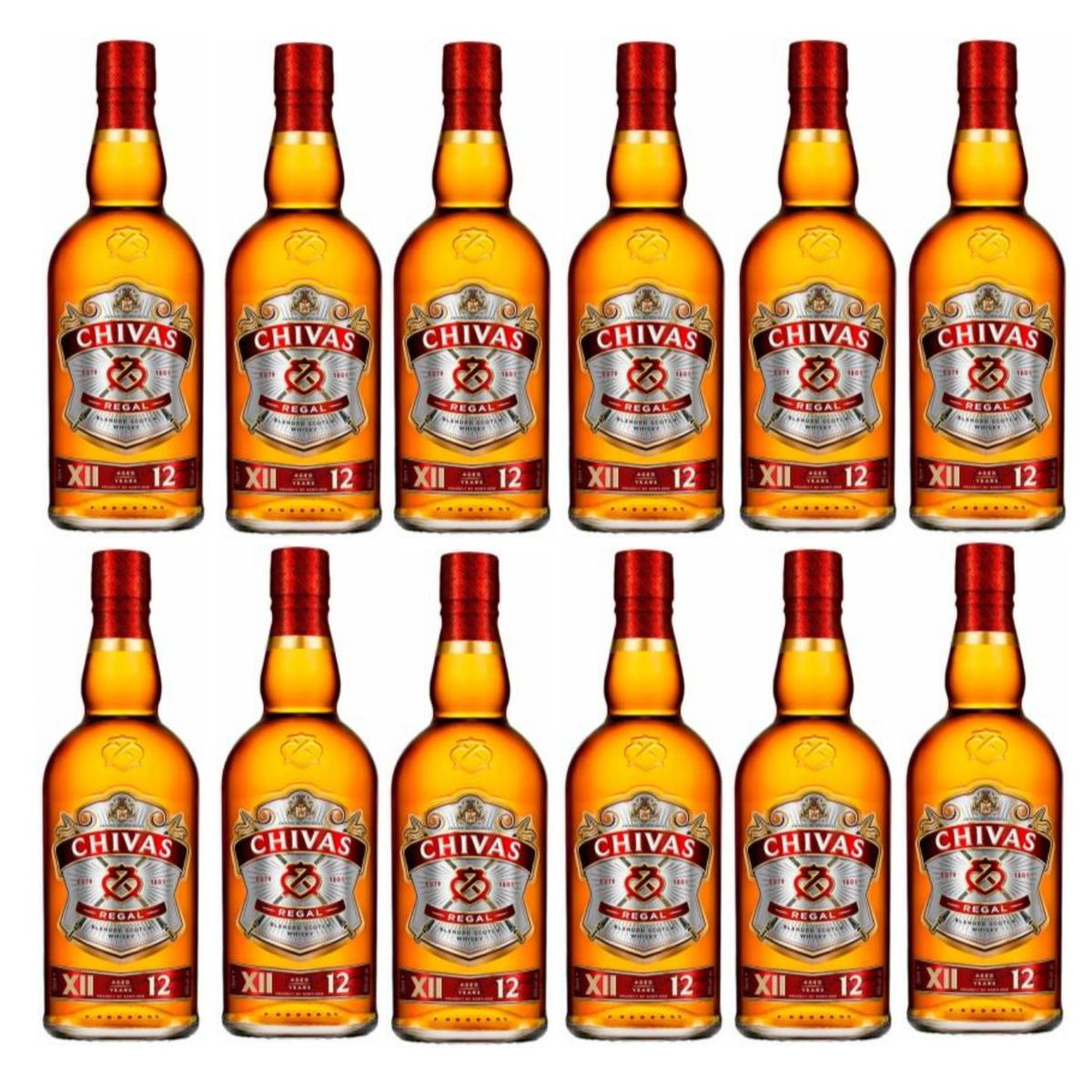 CHIVAS REGAL - Whisky Chivas Regal 12 años 700ml - 12 UND