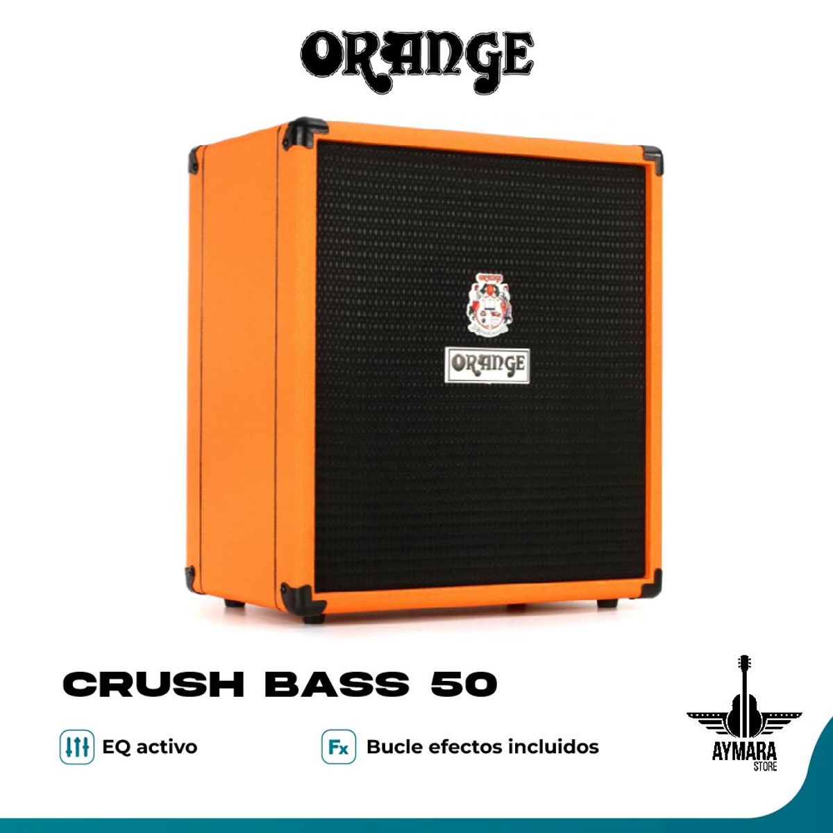 ORANGE - Orange Crush Bass 50  Amplificador