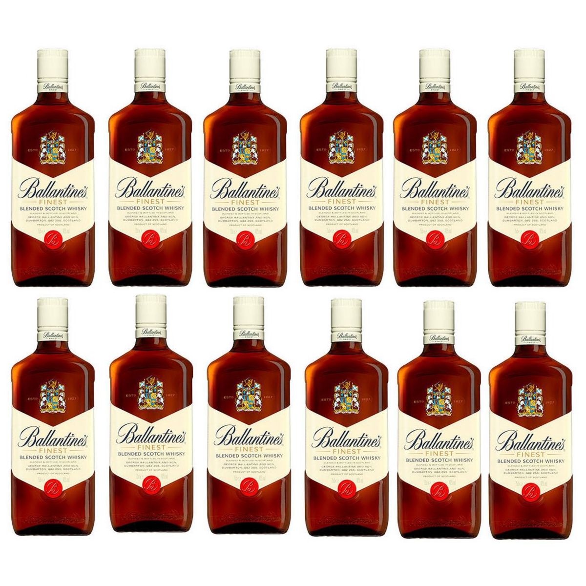BALLANTINES FINEST - Whisky Ballantines Finest 700ml - 12 UND