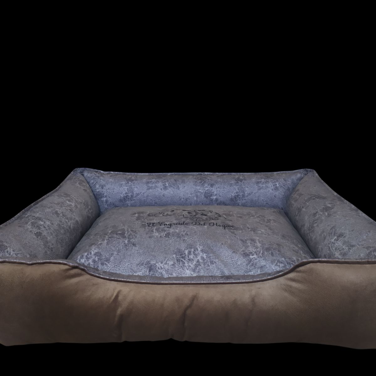 GENERICO - Cama para mascota Talla XXL - Beige Oscuro y Gris