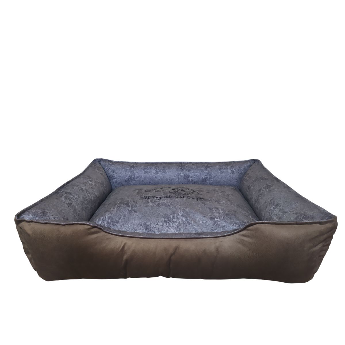 GENERICO - Cama para mascota Talla XXL - Beige Oscuro y Gris