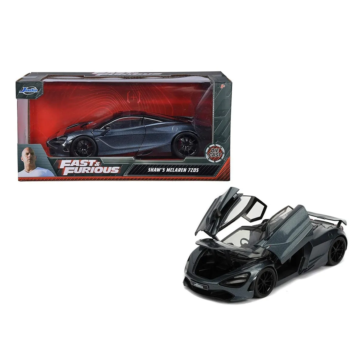 JADA TOYS - AUTO COLECCION RAPIDOS Y FURIOSOS MCLAREN 720S ESCALA 1: 24