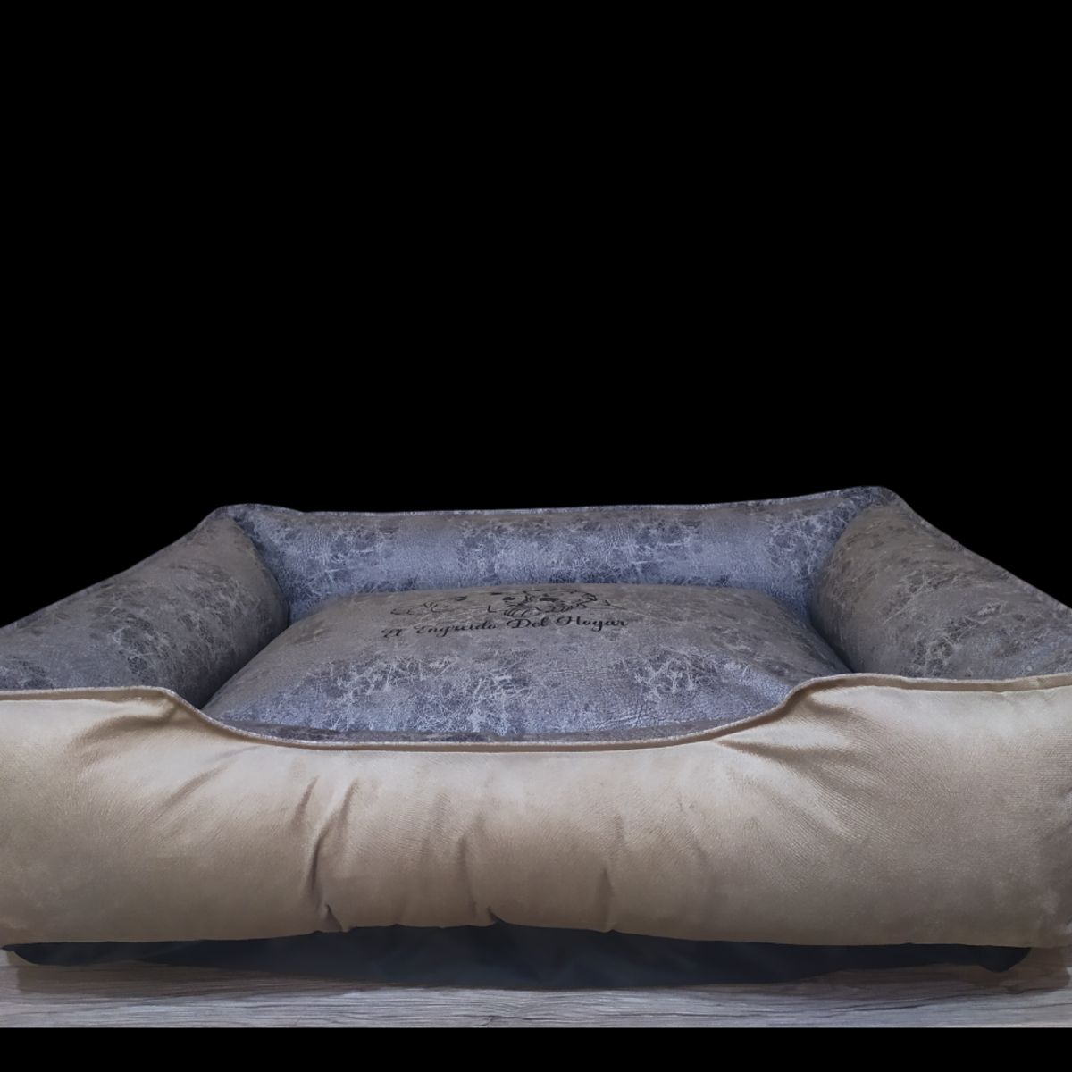 GENERICO - Cama para mascota Talla XXL - Beige Claro y Gris Claro