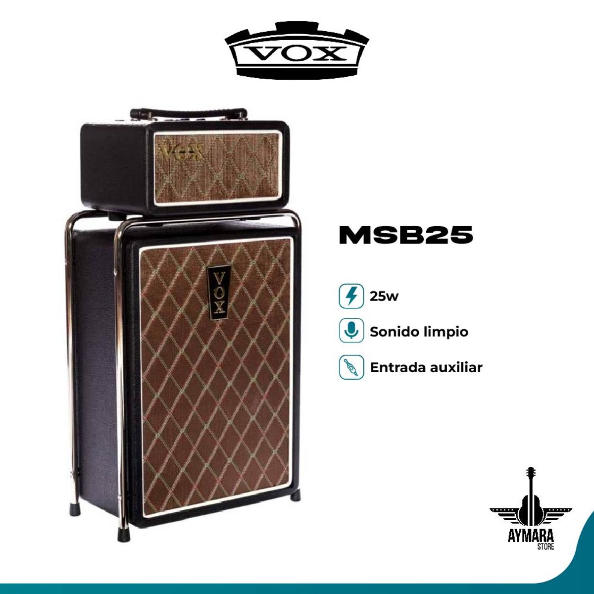 VOX - Vox MSB25 Mini Amplificador de Guitarra
