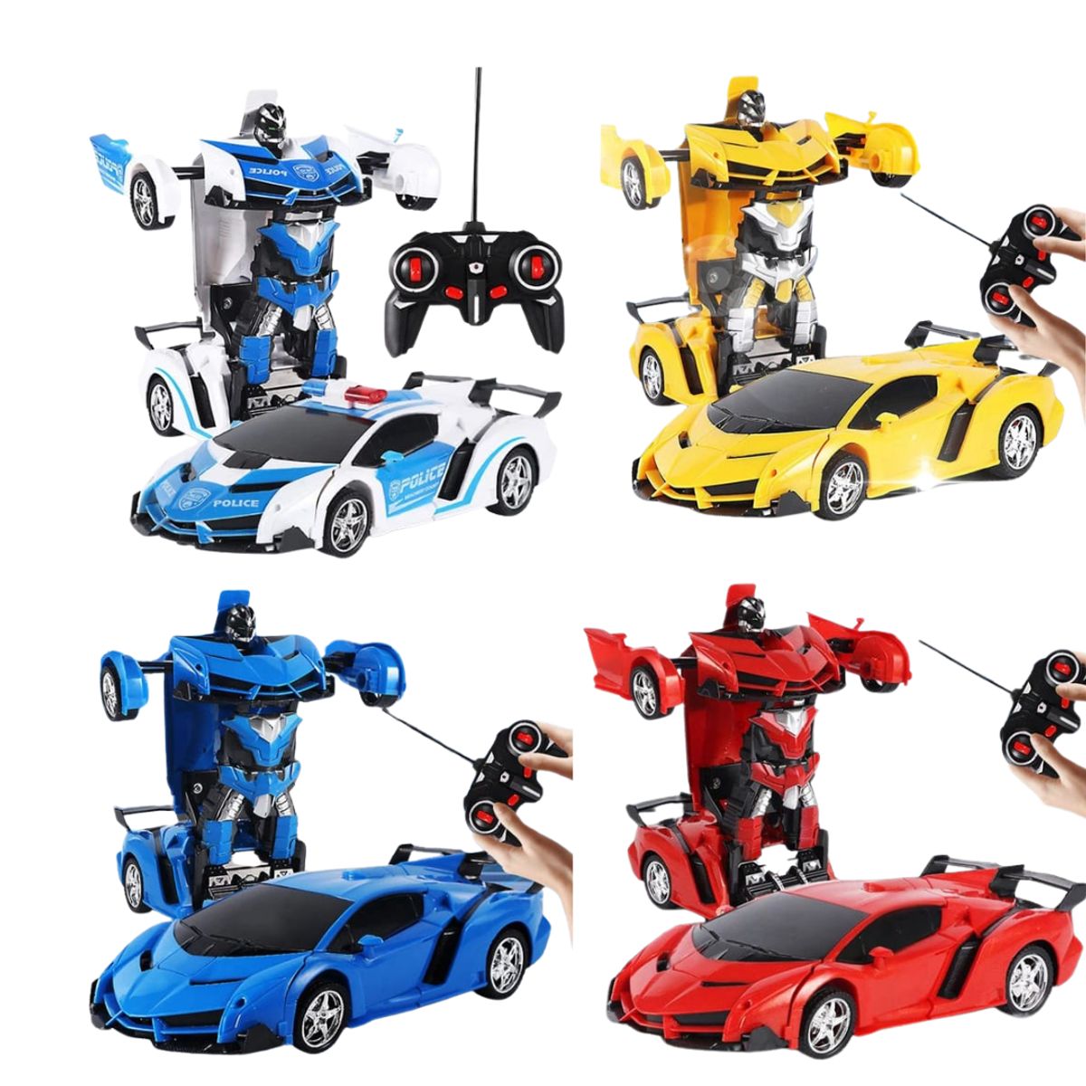 GENERICO - PACK 2 CARROS DE TRANSFORMACION