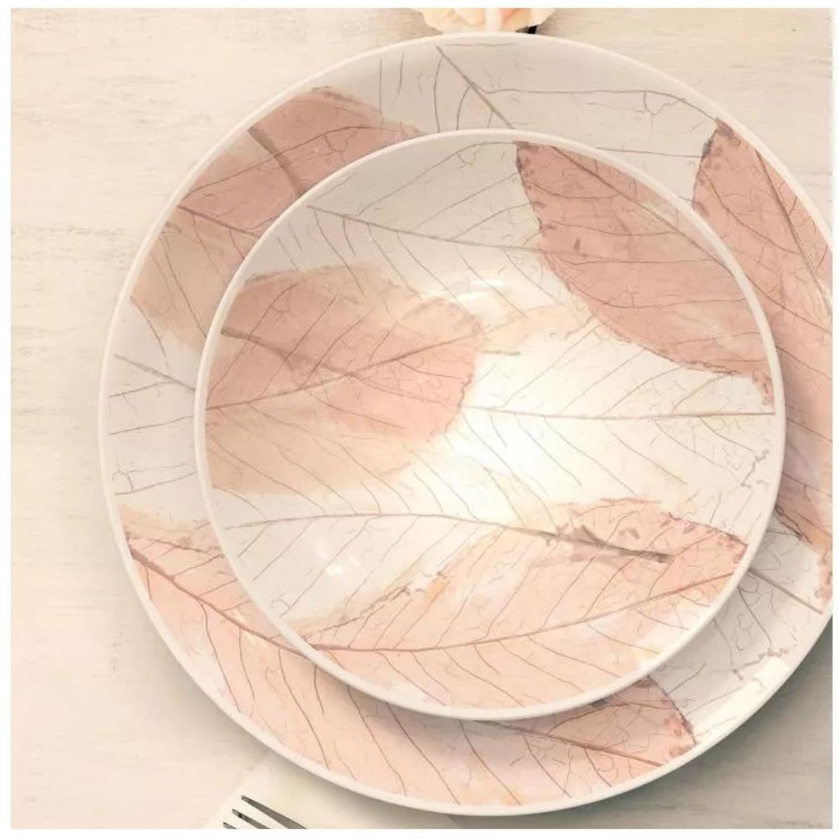 TRAMONTINA - Juego de Vajilla X20 Piezas Rose Tramontina