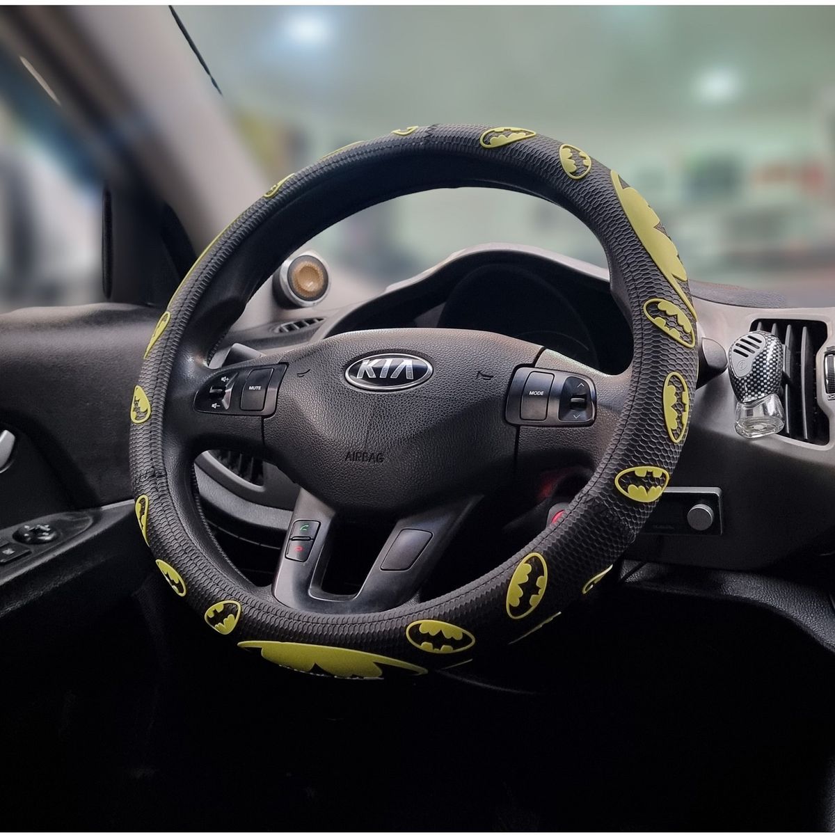 GENERICO - Funda De Volante BATMAN Diseño Exclusivo Premiun