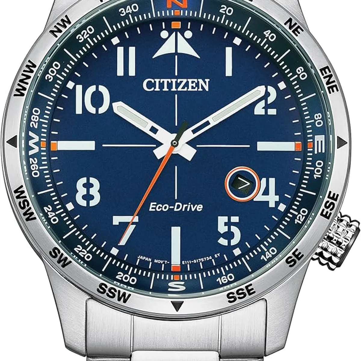 CITIZEN - Citizen Reloj Hombre 43mm Eco-Drive Sport IP Weekender BM7550-52L