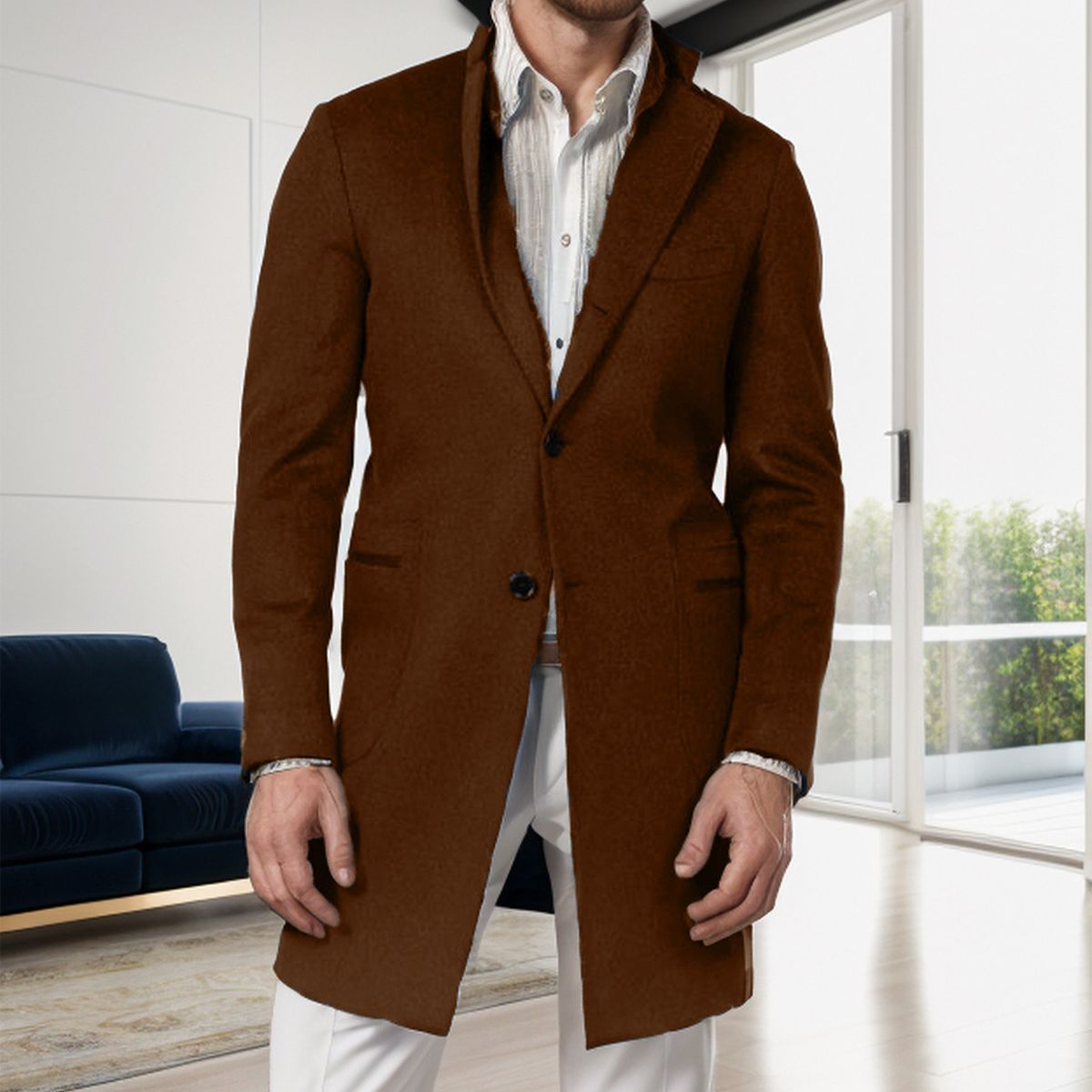 BLWOENS - Chaqueta Hombre - Café