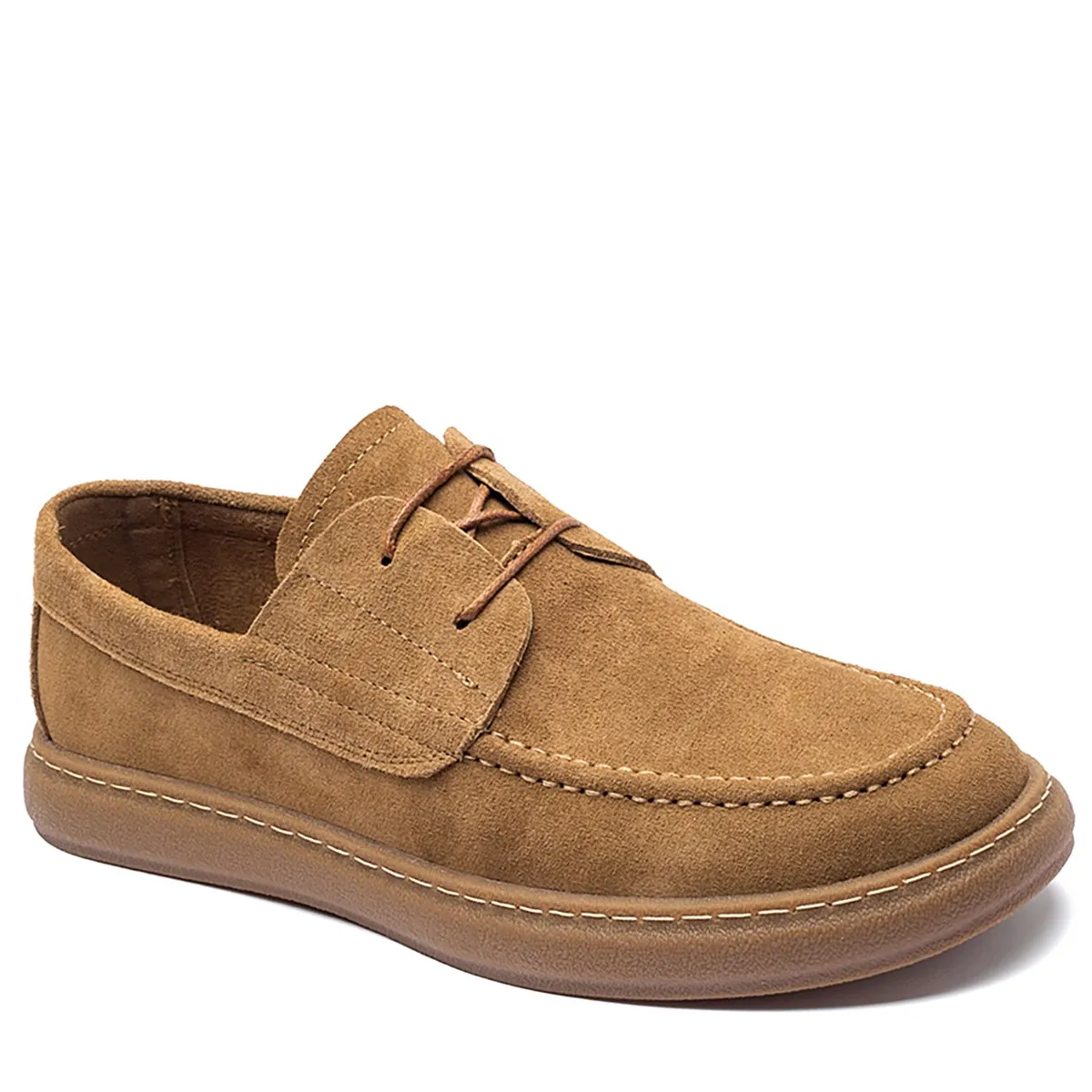 RINODERINA - Mocasines Casuales Cuero Zapatos Hombre Cosidos A Mano