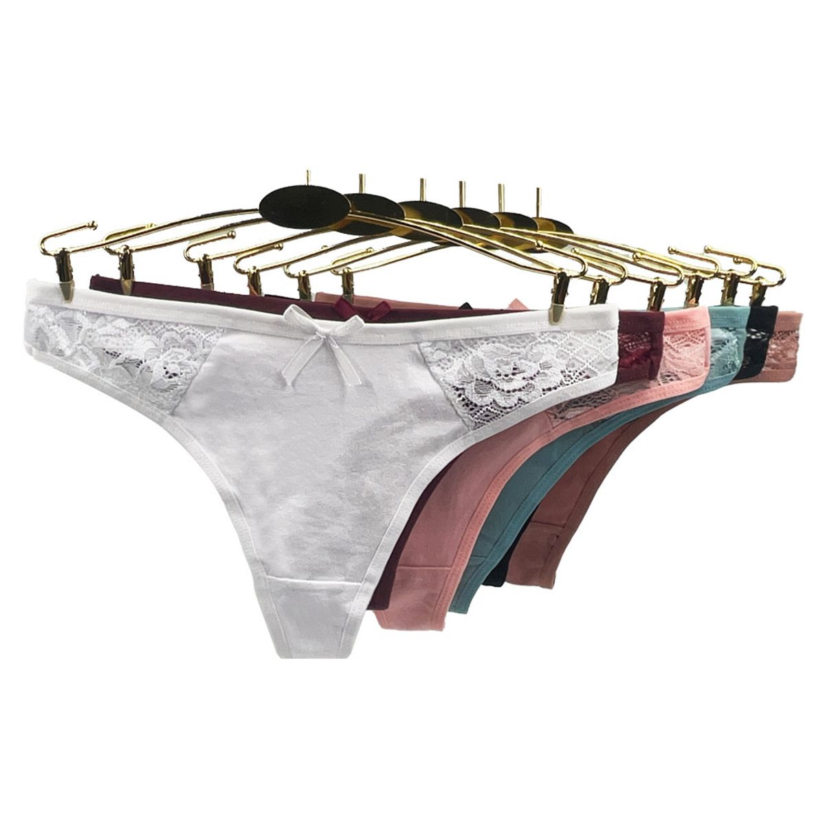 BLWOENS - Pack 6 Calzon Mujer - Rosa