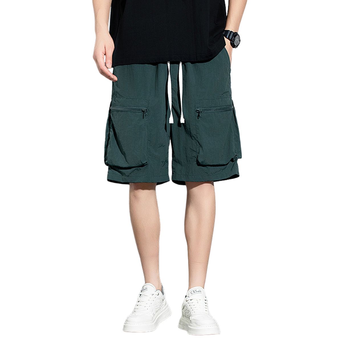 BLWOENS - Shorts Hombre - Verde
