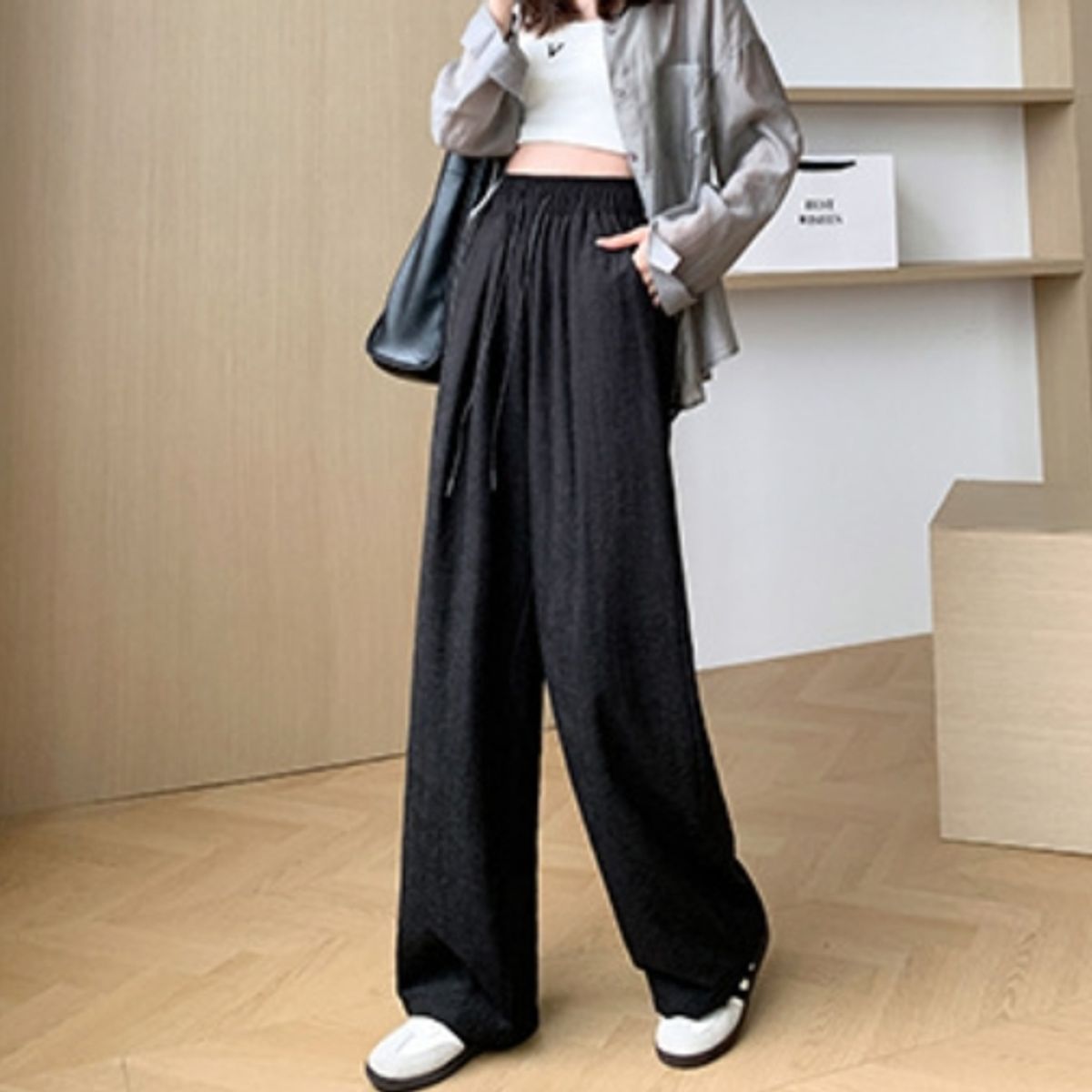 BLWOENS - Pantalones Mujer - Negro