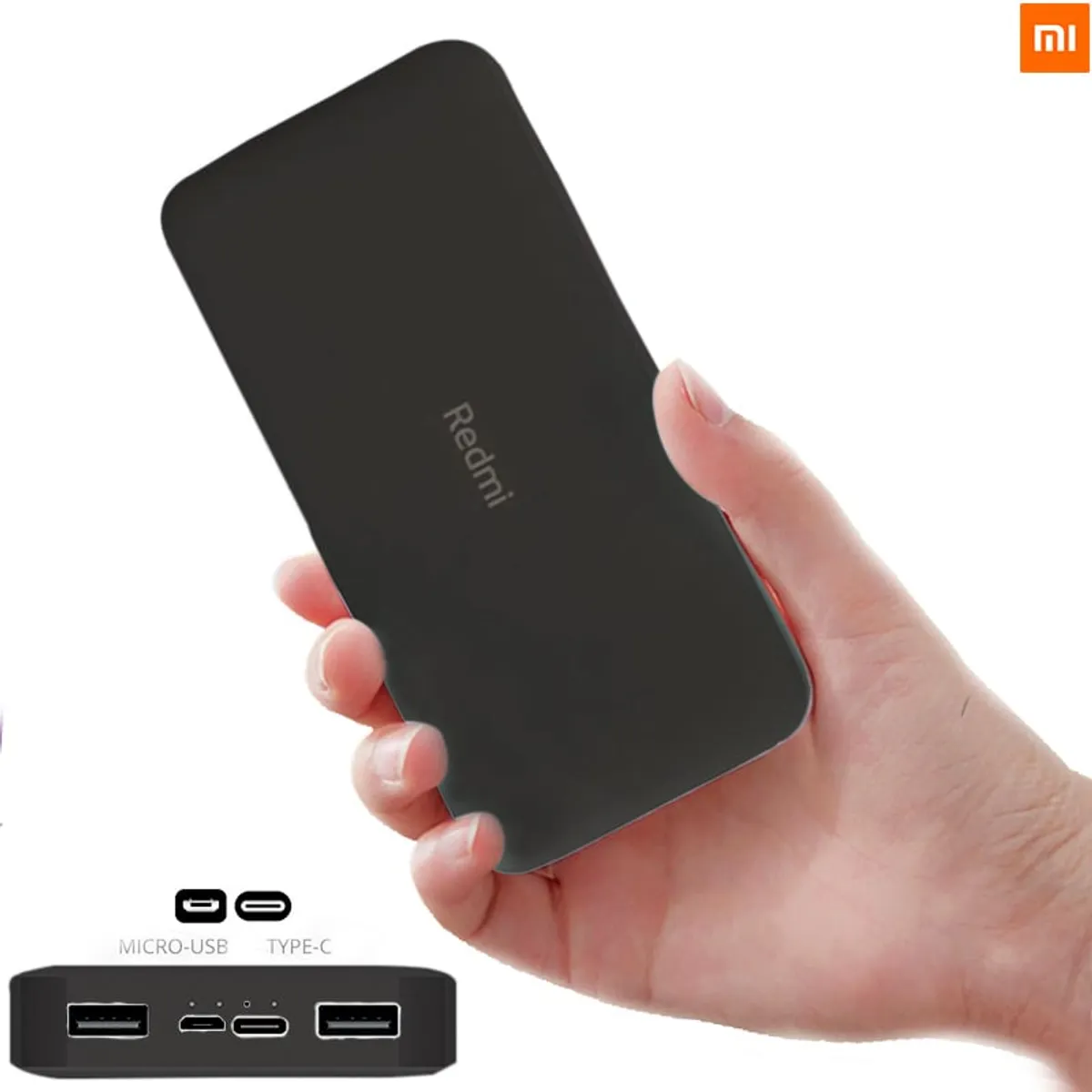 XIAOMI - Xiaomi Power Bank Cargador Portatil 20000mah 18W Fast Charger Redmi