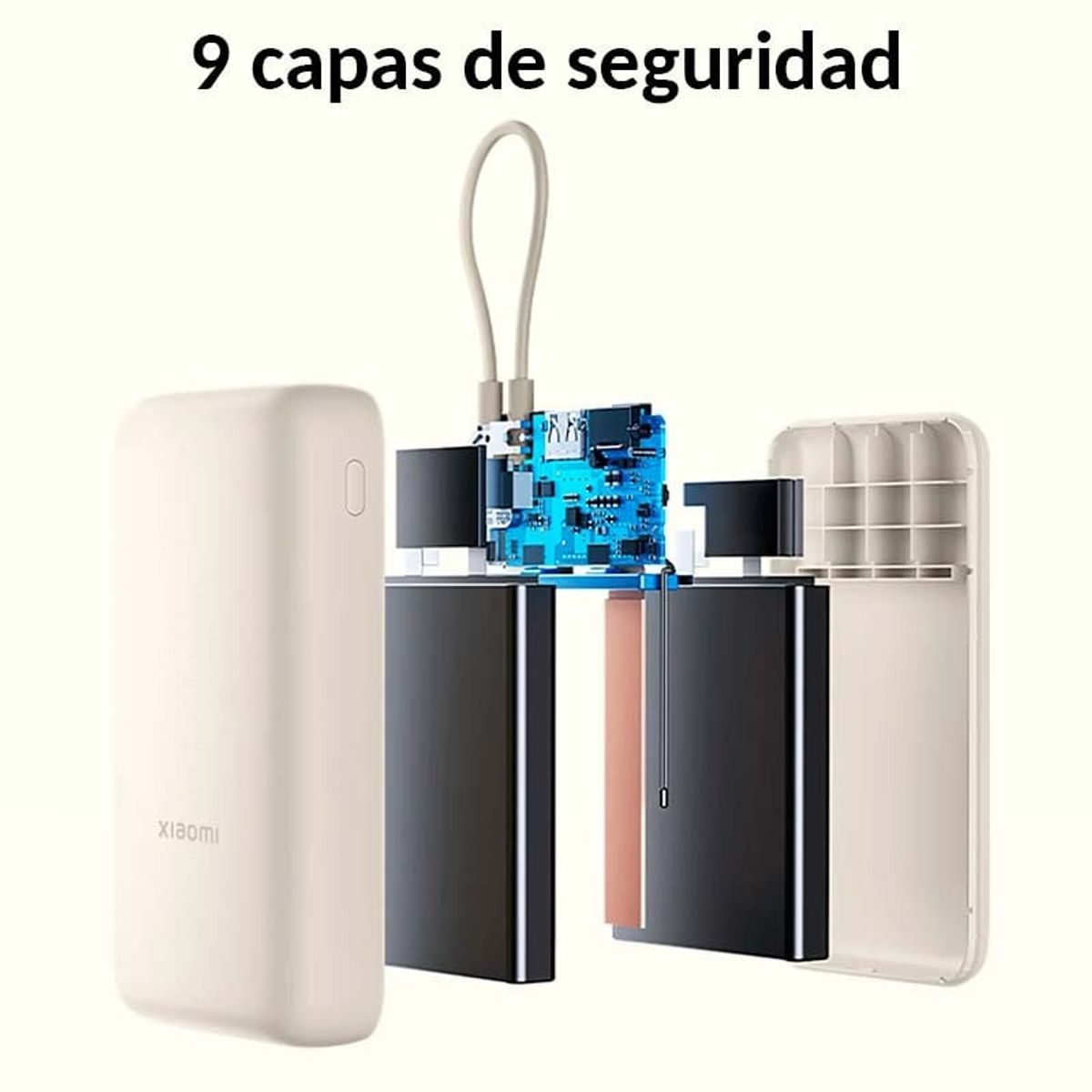 XIAOMI - Xiaomi 33W Power Bank 20000mAh Fast Charger Cargador Portatil