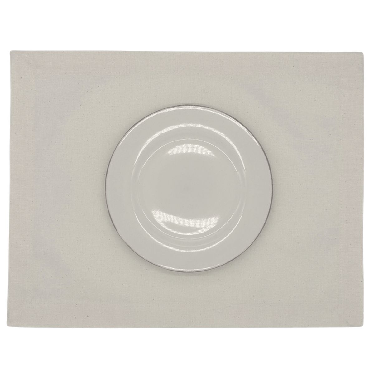 CASIOPIA - Set 4 individuales antimanchas PANAMÁ BLANCO