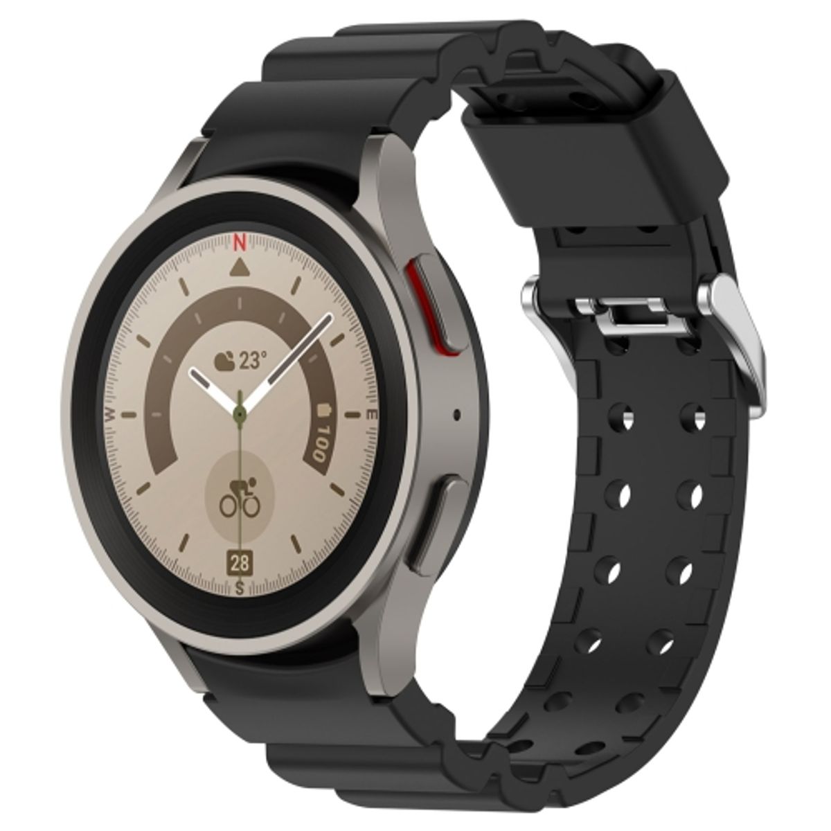 GENERICO - CORREA PARA SAMSUNG GALAXY WATCH 6 NEGRO