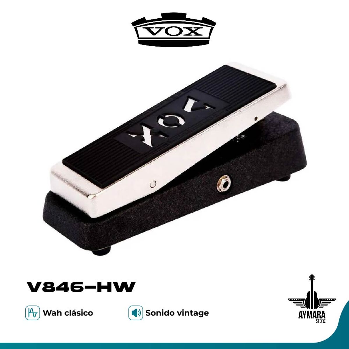VOX - Vox V846-HW  Pedalera para Guitarra