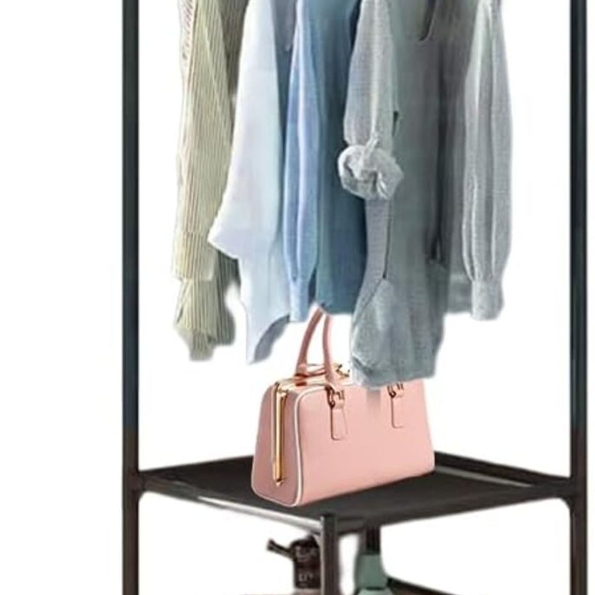 GENERICO - Estante De Ropa Perchero Esquinero Colgador Zapatera