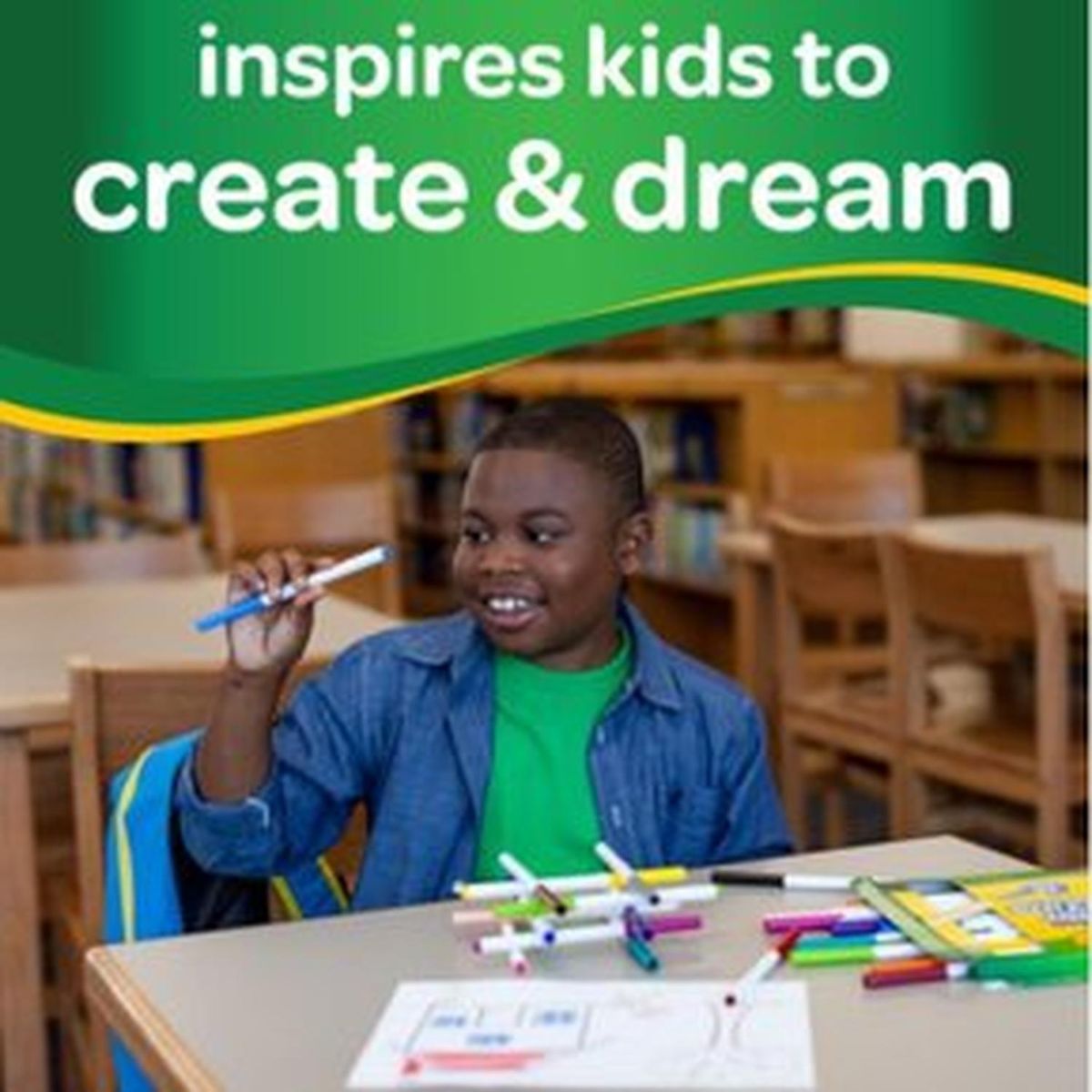 CRAYOLA DOUGH - Plumones Lettering Crayola SuperTips x 50 unds