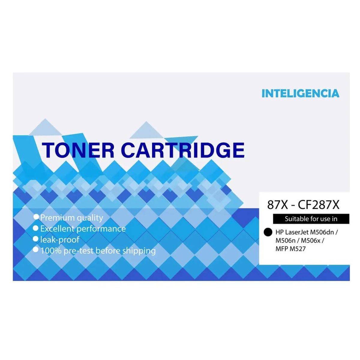 GENERICO - TONER COMPATIBLE HP 87X CF287X NEGRO