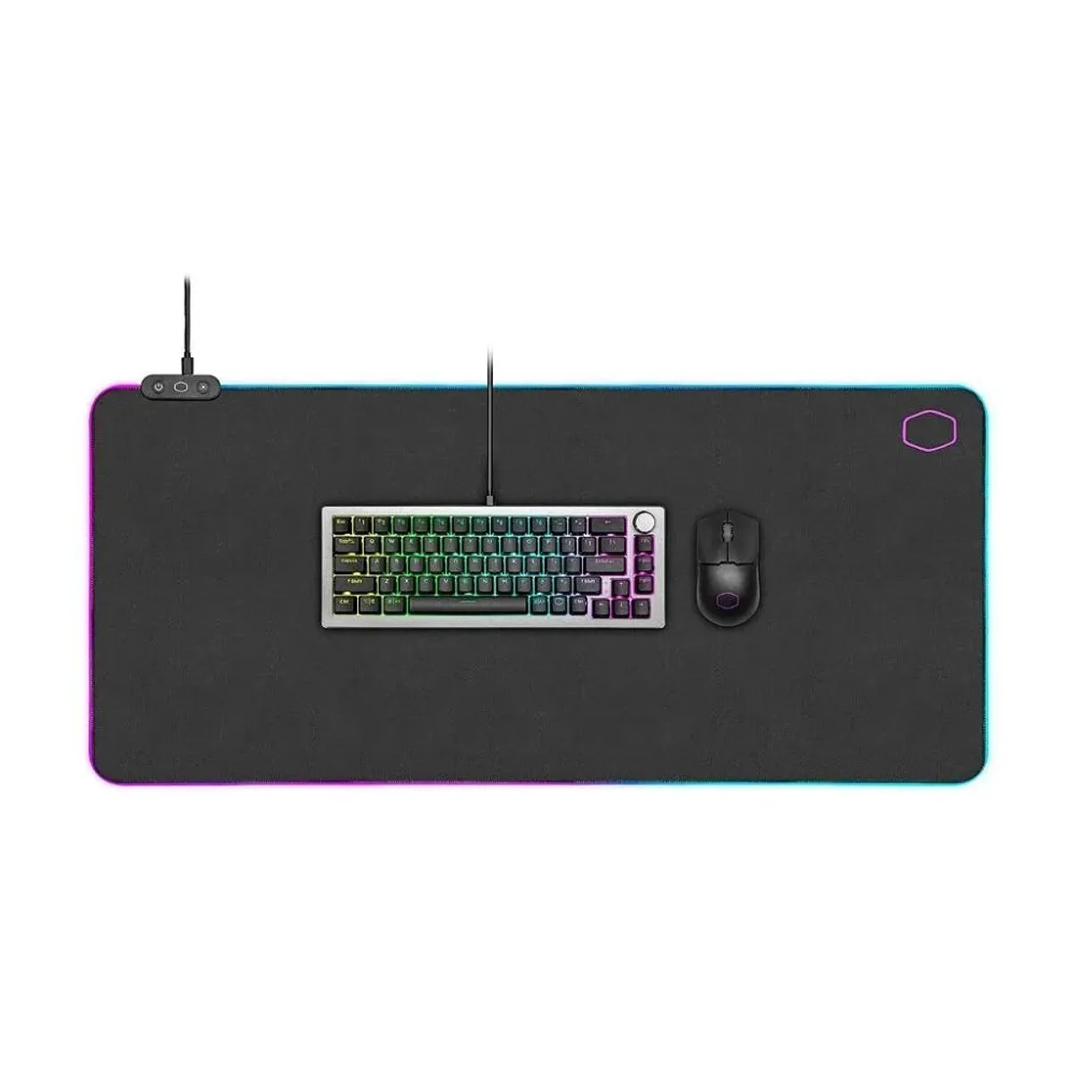 COOLER MASTER - MOUSEPAD COOLER MASTER MP751 XL RGB 90X40CM NEGRO PN MP-751-CBEC1