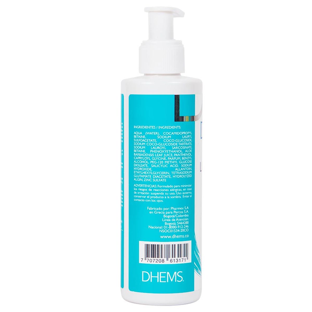 DHEMS - Dhems Gel Limpiador Pieles Grasas y Mixtas 200ml