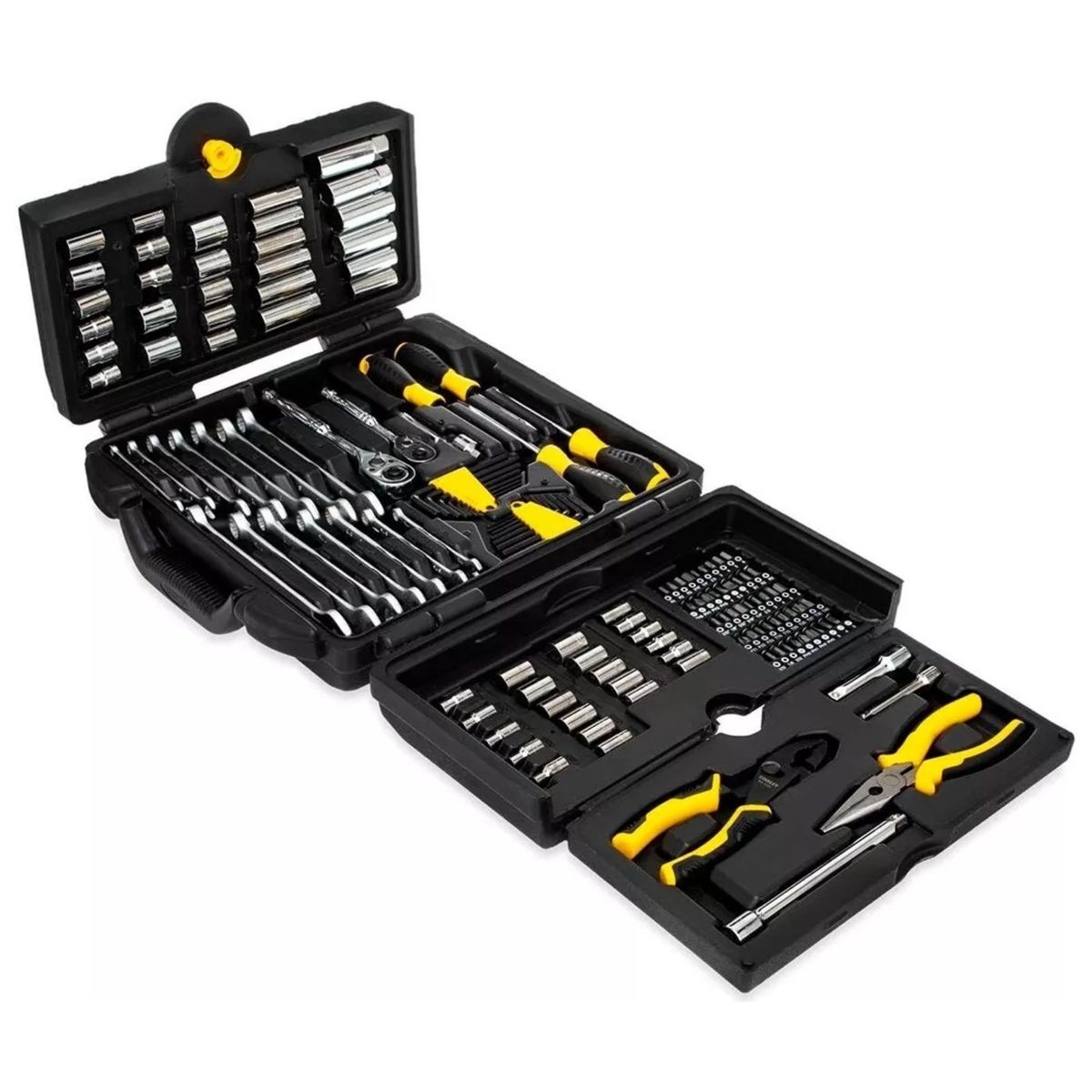 STANLEY - Juego de Herramientas para Mecánico 150 Piezas STANLEY