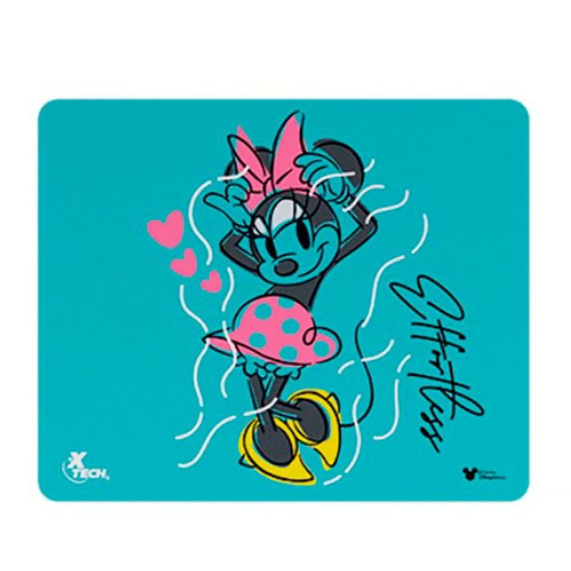 XTECH - Pad Mouse Xtech Azul Minnie 22x18cm