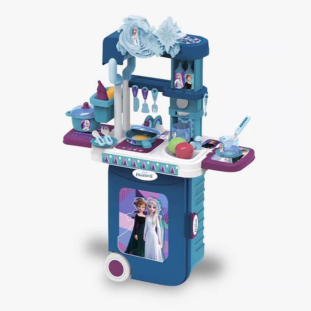 DISNEY - Juguete Set De Cocina y Maleta 3 En 1 Frozen II EODS008-951M