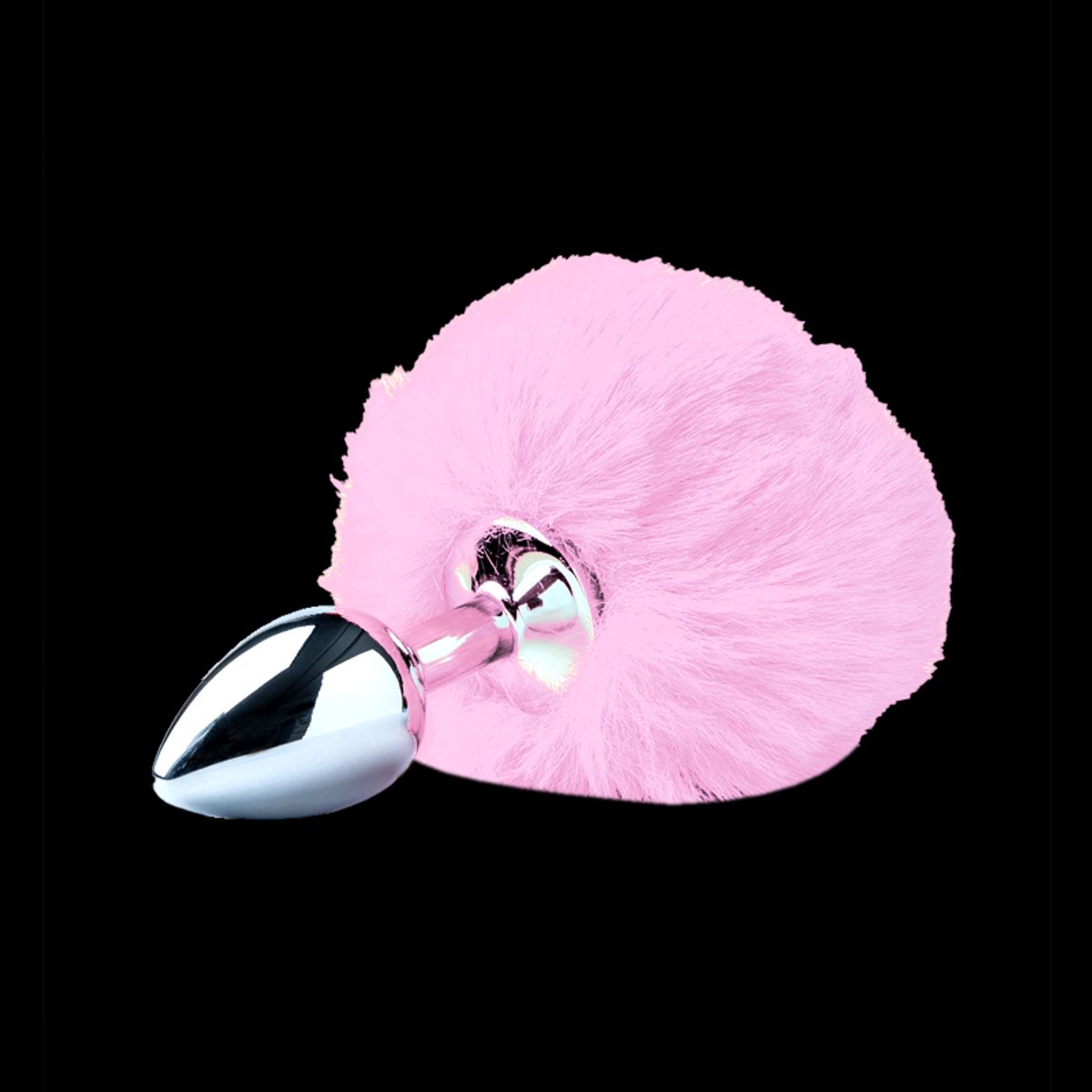 DR PINKY - Plug Anal Conejo Dilatador Consolador con Pompón Rosado