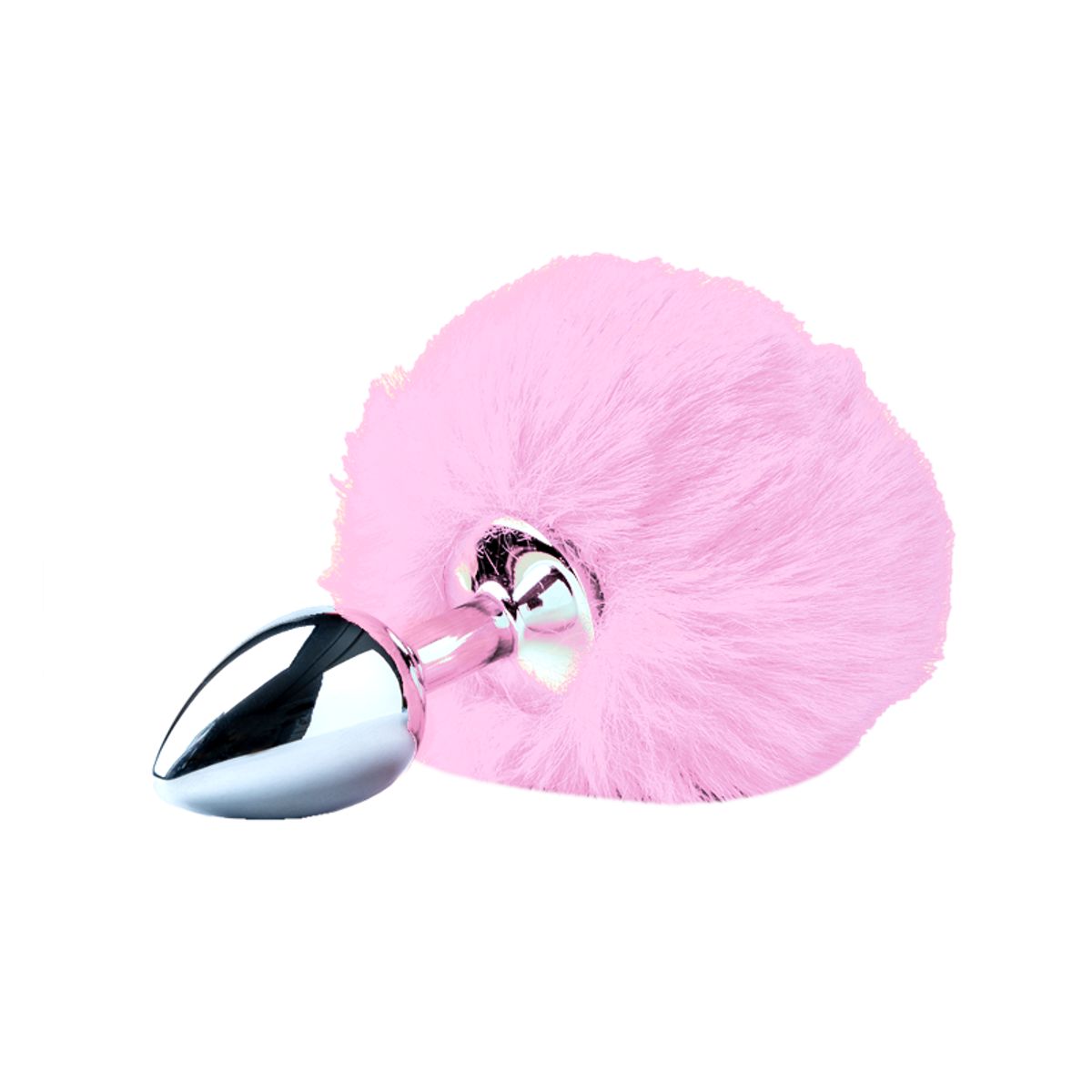 DR PINKY - Plug Anal Conejo Dilatador Consolador con Pompón Rosado